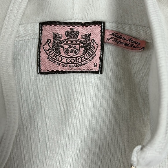 Juicy Couture authentic hoodie upper part size M - Medium - Picture 5 of 9